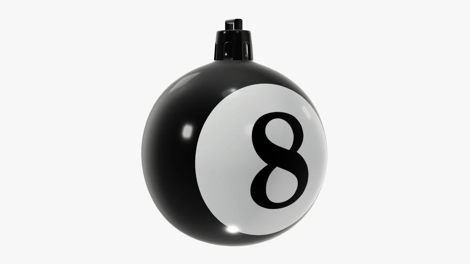 Christmas tree decoration 05 3D Model .c4d .max .obj .3ds .fbx .stl .blend 