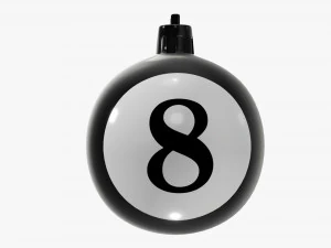 Christmas tree decoration 05 3D Model