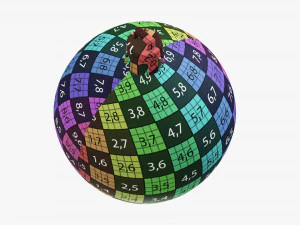 Christmas tree decoration 05 3D Model