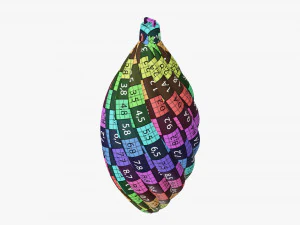 Christmas tree decoration 06 3D Model