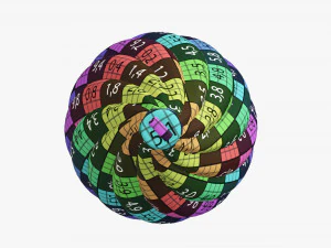Christmas tree decoration 06 3D Model