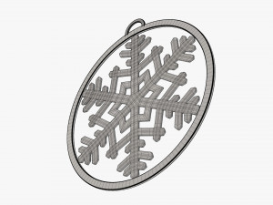 Christmas tree decoration 07 3D Model
