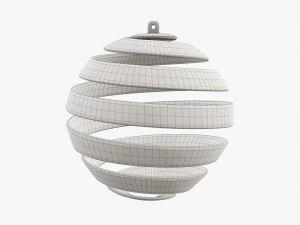 Decora&ccedil;&atilde;o de &aacute;rvore de natal 08 Modelo 3D