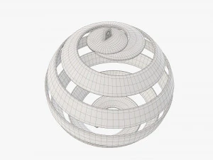 Decora&ccedil;&atilde;o de &aacute;rvore de natal 08 Modelo 3D