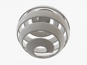 Decora&ccedil;&atilde;o de &aacute;rvore de natal 08 Modelo 3D