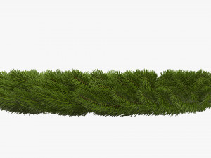 Christmas wreath 03 3D Model