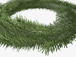 Christmas wreath 04 3D 模型