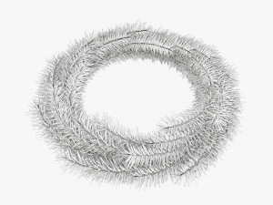 Christmas wreath 04 3D 模型