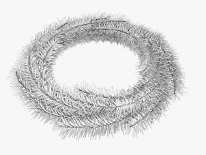 Christmas wreath 04 3D 模型