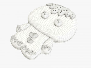 Cookie cute girl Modelo 3D