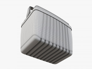 Cooler box with handle 3D Model