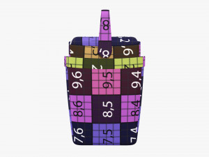 Cooler box with handle 3D Model