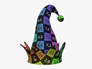 Chap&eacute;u de elfo Modelo 3D