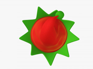 Elf hat simple Modelo 3D