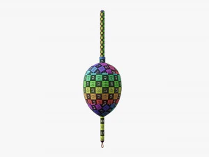 Fishing float 01 3D Model