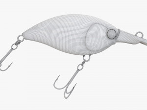 Fishing lure crank type Modelo 3D