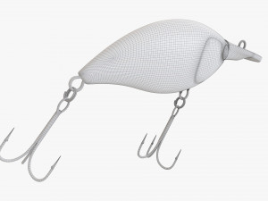 Fishing lure crank type Modelo 3D