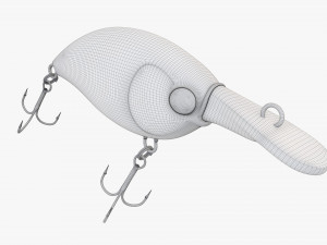 Fishing lure crank type Modelo 3D