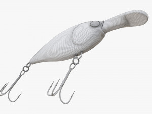 Fishing lure crank type Modelo 3D