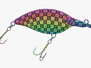 Fishing lure crank type Modelo 3D