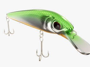 Fishing lure minnow type 01 Modelo 3D