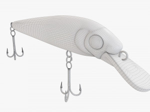 Fishing lure minnow type 01 Modelo 3D