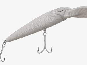 Fishing lure minnow type 01 Modelo 3D