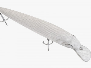 Fishing lure minnow type 01 Modelo 3D