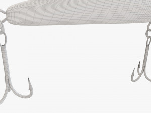 Fishing lure minnow type 01 Modelo 3D