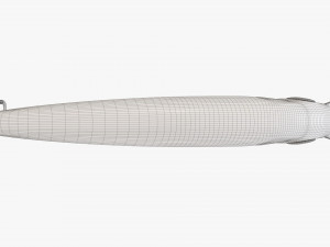 Fishing lure minnow type 01 Modelo 3D