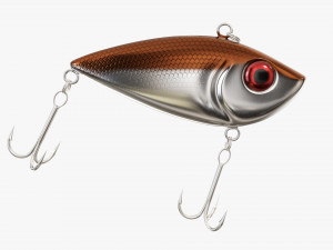 Fishing lure rattlin type Modelo 3D