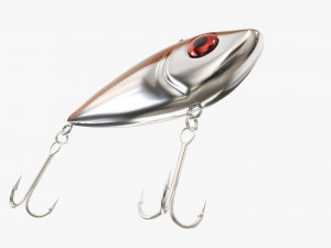 Fishing lure rattlin type Modelo 3D