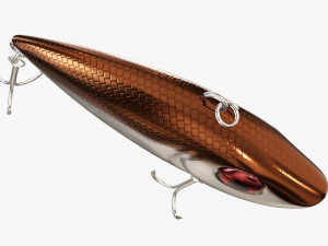 Fishing lure rattlin type Modelo 3D