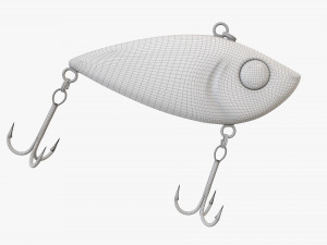 Fishing lure rattlin type Modelo 3D