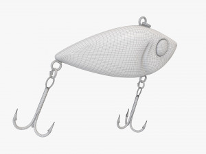 Fishing lure rattlin type Modelo 3D