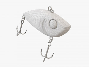 Fishing lure rattlin type Modelo 3D