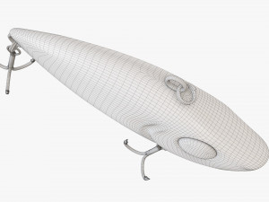 Fishing lure rattlin type Modelo 3D