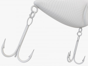 Fishing lure rattlin type Modelo 3D