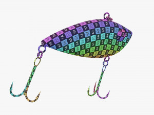 Fishing lure rattlin type Modelo 3D