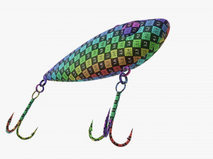 Fishing lure rattlin type Modelo 3D