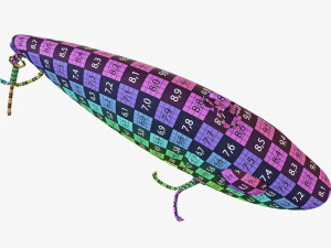 Fishing lure rattlin type Modelo 3D