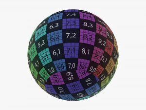 Fitness ball 3D Model