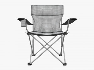 Folding camp armchair 3Dモデル