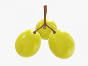 Grapes 01 3D Model