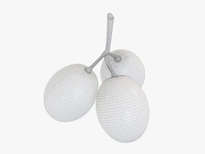 Grapes 01 3D Model