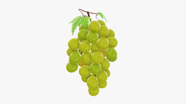 Grapes 02 Modelo 3D .c4d .max .obj .3ds .fbx .stl .blend 