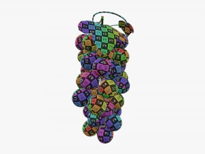 Grapes 02 3D Model