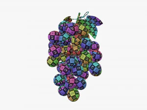 Grapes 02 3D Model