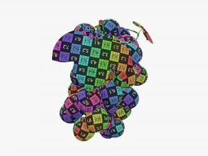 Grapes 02 3D Model