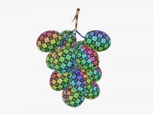 Grapes 03 3D Model